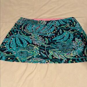 EUC Lilly Pulitzer Luxletic Resort Wear Skort
